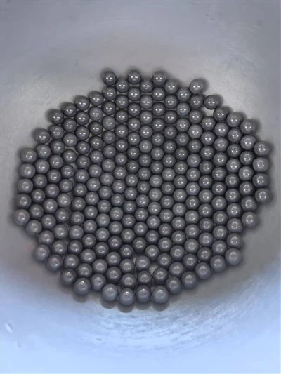 Bolas de cojinete de cerámica de nitruro de silicio autolubricante